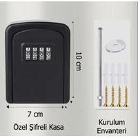 Şifreli Anahtar ve Eşya Saklama Güvenlik Kasası