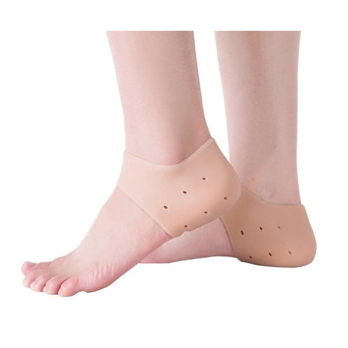 Silikon Topuk Çorabı Ten Rengi