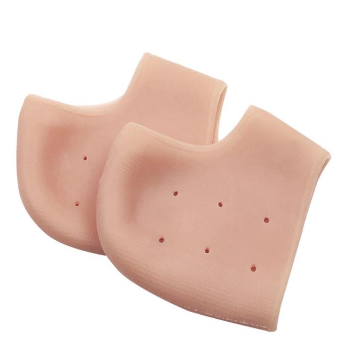 Silikon Topuk Çorabı Ten Rengi