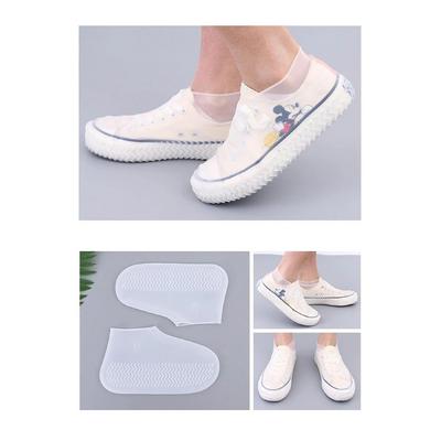 Silikon Yağmur Koruyucu Ayakkabı Kılıfı Kaymaz Su Kir Geçirmez Large (40-46)