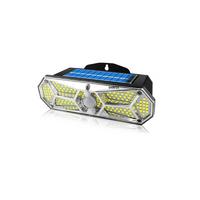 Solar Güneş Enerjili 158 Ledli Hareket Ve Karanlık Sensörlü 3 Modlu Su Geçirmez Led Aydınlatma