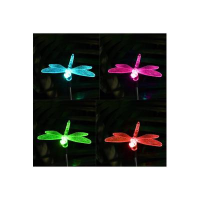 Solar Yusufçuk  Güneş Enerjili Bahçe Lambası RGB 2 Li Set