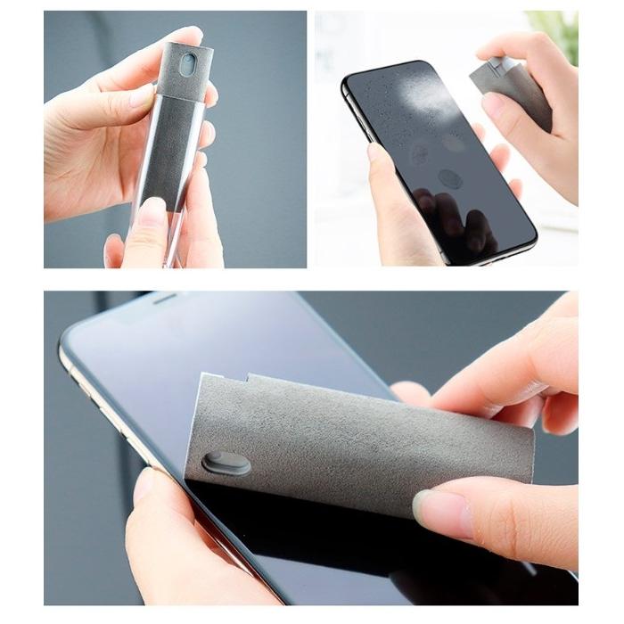 Spreyli Telefon Tablet Ekran Temizleyici Siyah