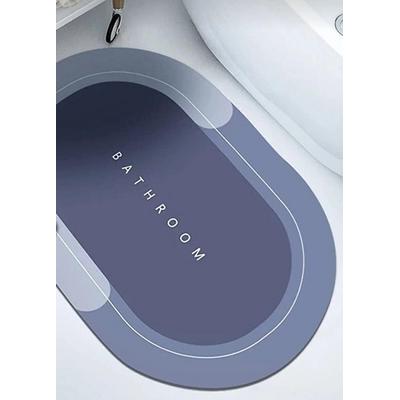 Süper Su Emici Kaymaz Tabanlı Banyo Paspası ( 40x60 )cm