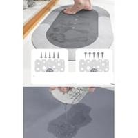 Süper Su Emici Kaymaz Tabanlı Banyo Paspası ( 40x60 )cm