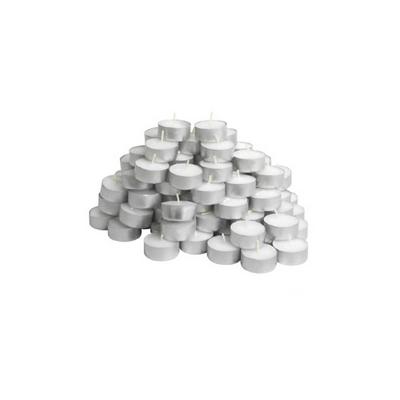 Tealight Mum Kokuksuz Beyaz 4 Saat Yanma Garantili 50 li paket