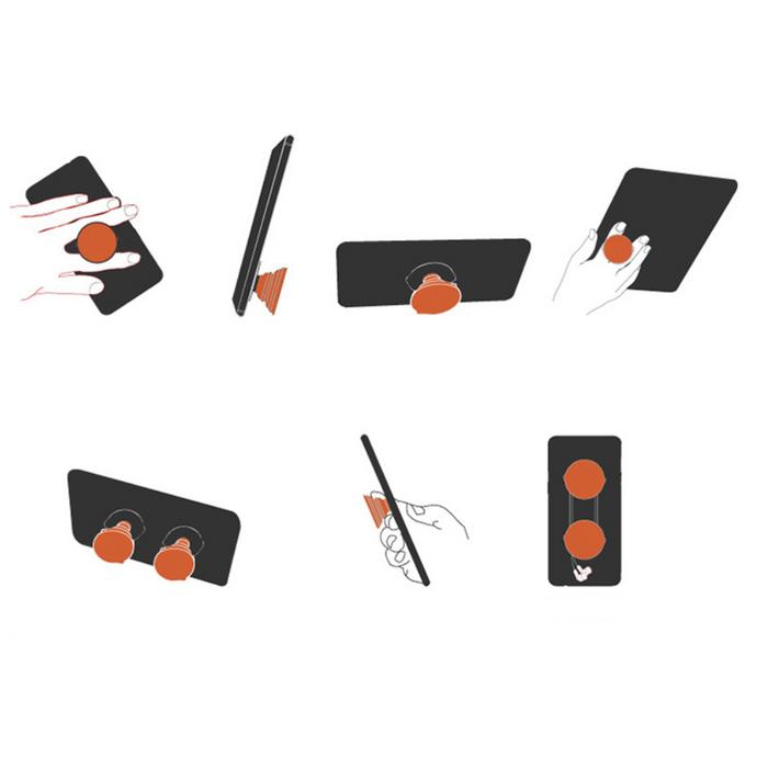 Telefon Parmak Tutucu (Aparatlı) (2 Renk)