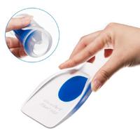 Topuk Silikonu Şeffaf Mavi Erkek