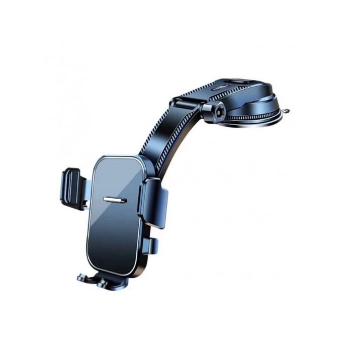 Torpido Üstü Vakumlu Araç Telefon Tutucu  Ayarlanabilir Uzun Kollu CM-255