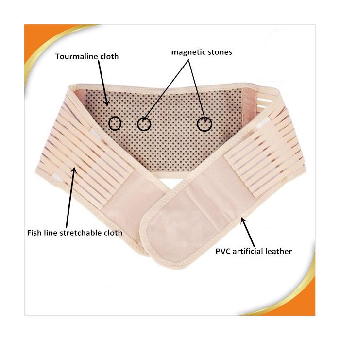 Turmalin Bel Korsesi Isıtıcı Özellikli
