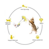 Tüylü Kedi Ayak Oltası