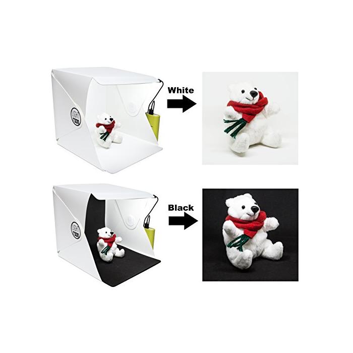 Ürün Çekim Çadırı Mini Fon Fotoğraf Stüdyosu Ledli Işık Perdesi