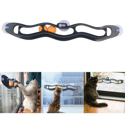 Vantuzlu Kedi Oyun Tüneli 54cm Tek Katlı