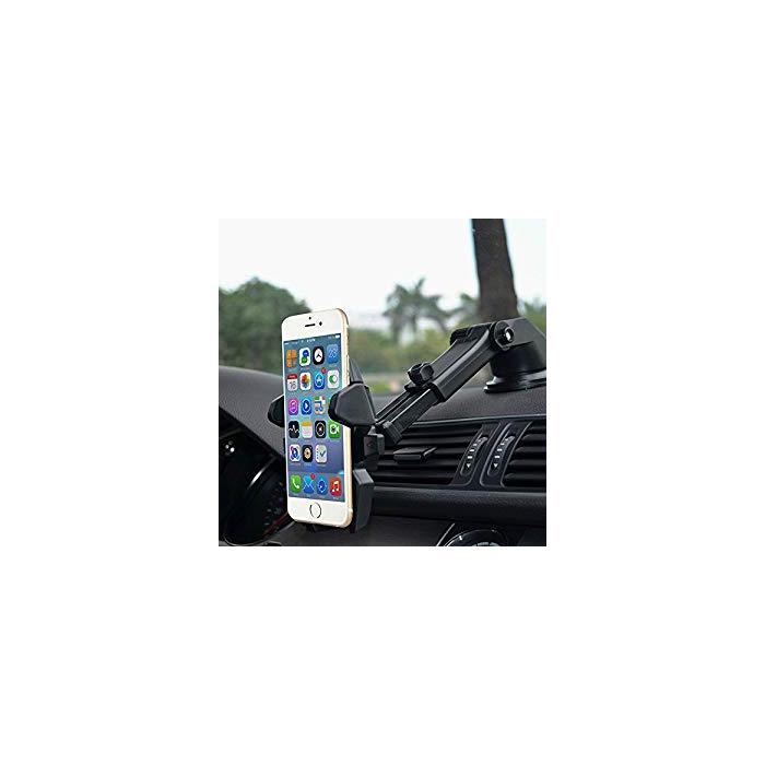 Vantuzlu Torpido Üstü Teleskobik Araç Telefon Tutucu