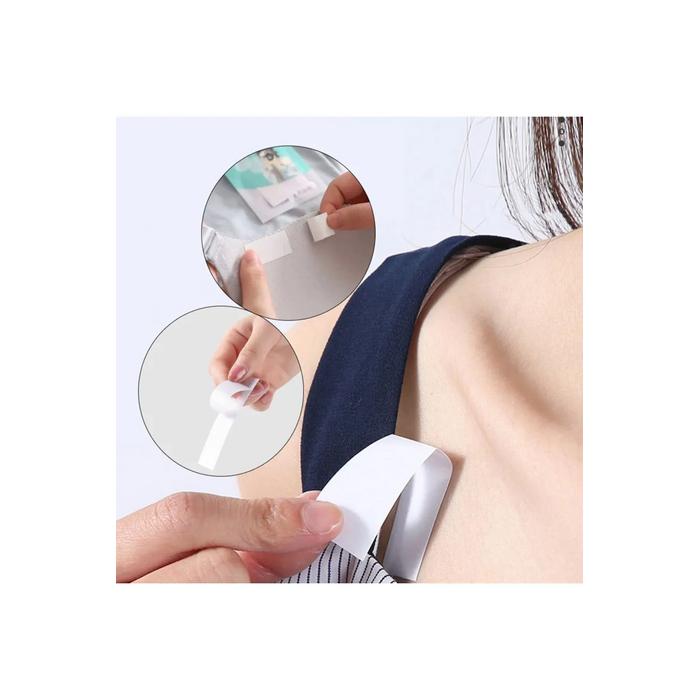 Vücut Ve Kıyafet Için Çift Taraflı Sabitleme Dekolte Abiye Gelinlik Elbise Sütyen Bantı