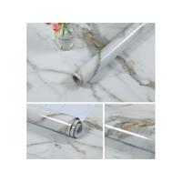 Yapışkanlı Kaplama Kağıdı Mermer Desenli 1 Metre