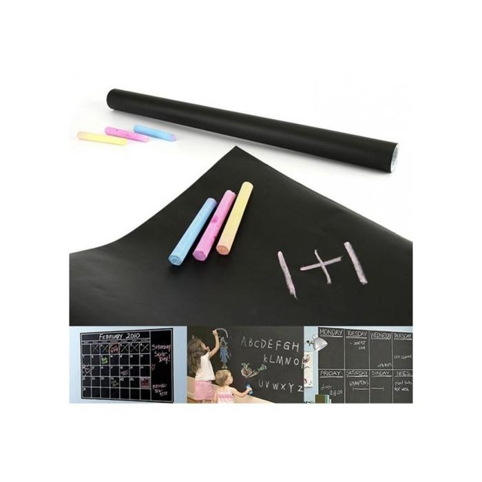 Yapışkanlı Kara Tahta Sticker Blackboard