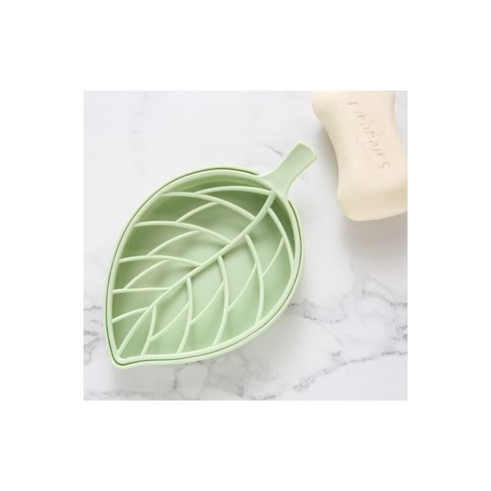 Yaprak Tasarımlı Izgaralı Sabunluk