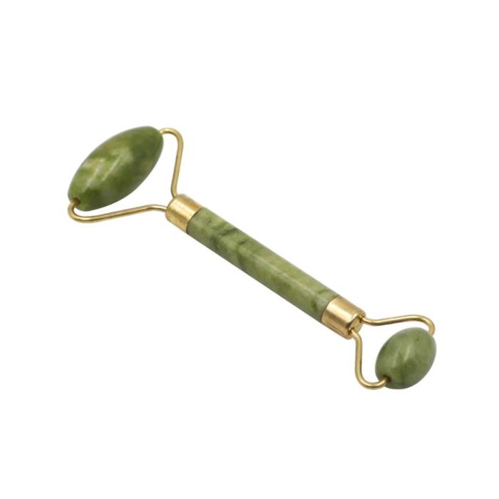 Yeşim Taşı 2 Başlıklı Masaj Aleti