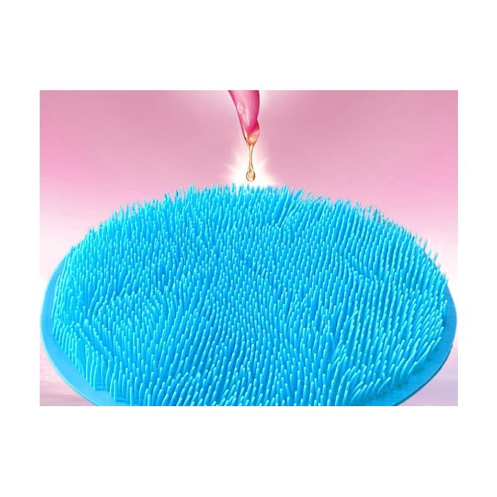 Yuvarlak Vantuzlu Banyo Sırt Kese Matı 26 cm